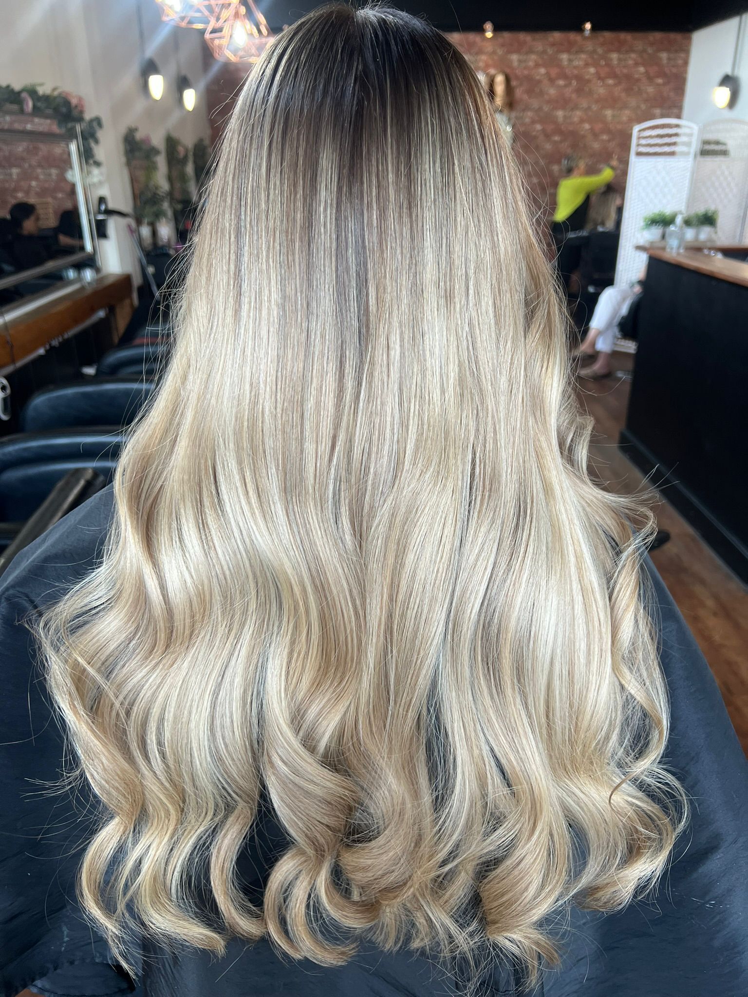 After: healthy, balanced colour