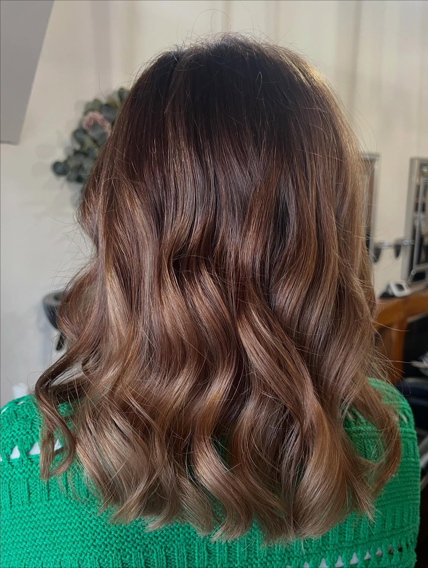 Brunette balayage